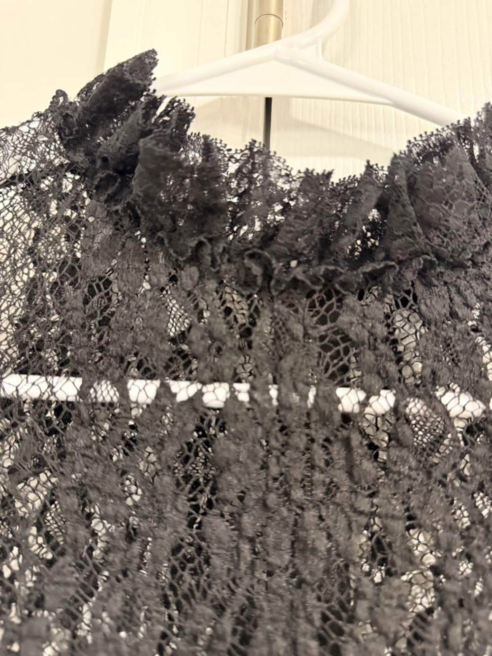 Dolce & Gabbana Black Lace Runway Midi Dress Sheer Elegant Size 44 - Picture 6 of 11
